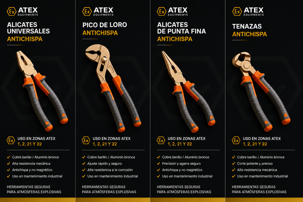 Alicates antichispa