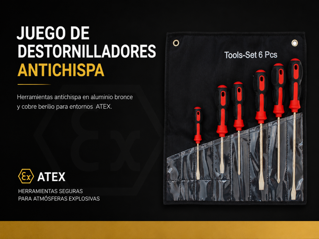 destornilladores antichispa