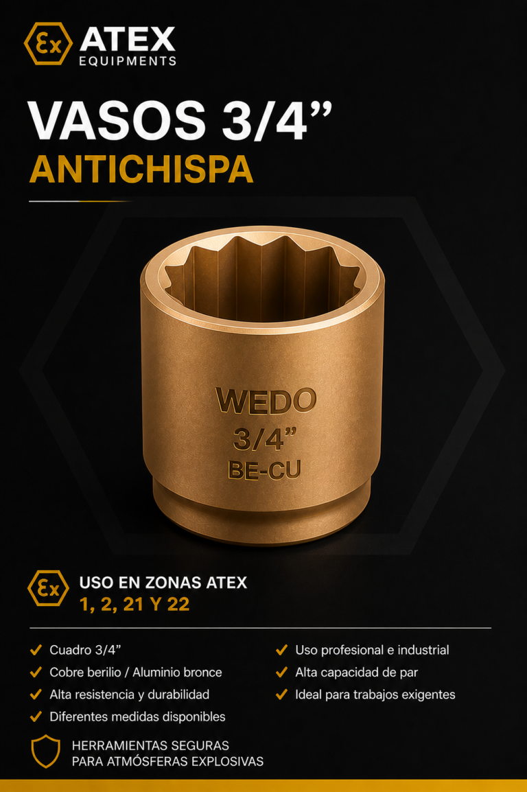Vaso antichispa 3/4